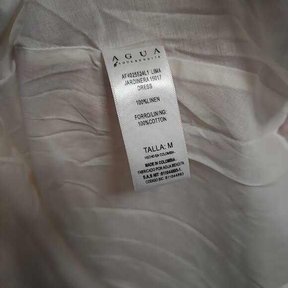 Agua By Agua Bendita lima jardiniera' floral-print linen maxi dress - Picture 15 of 15